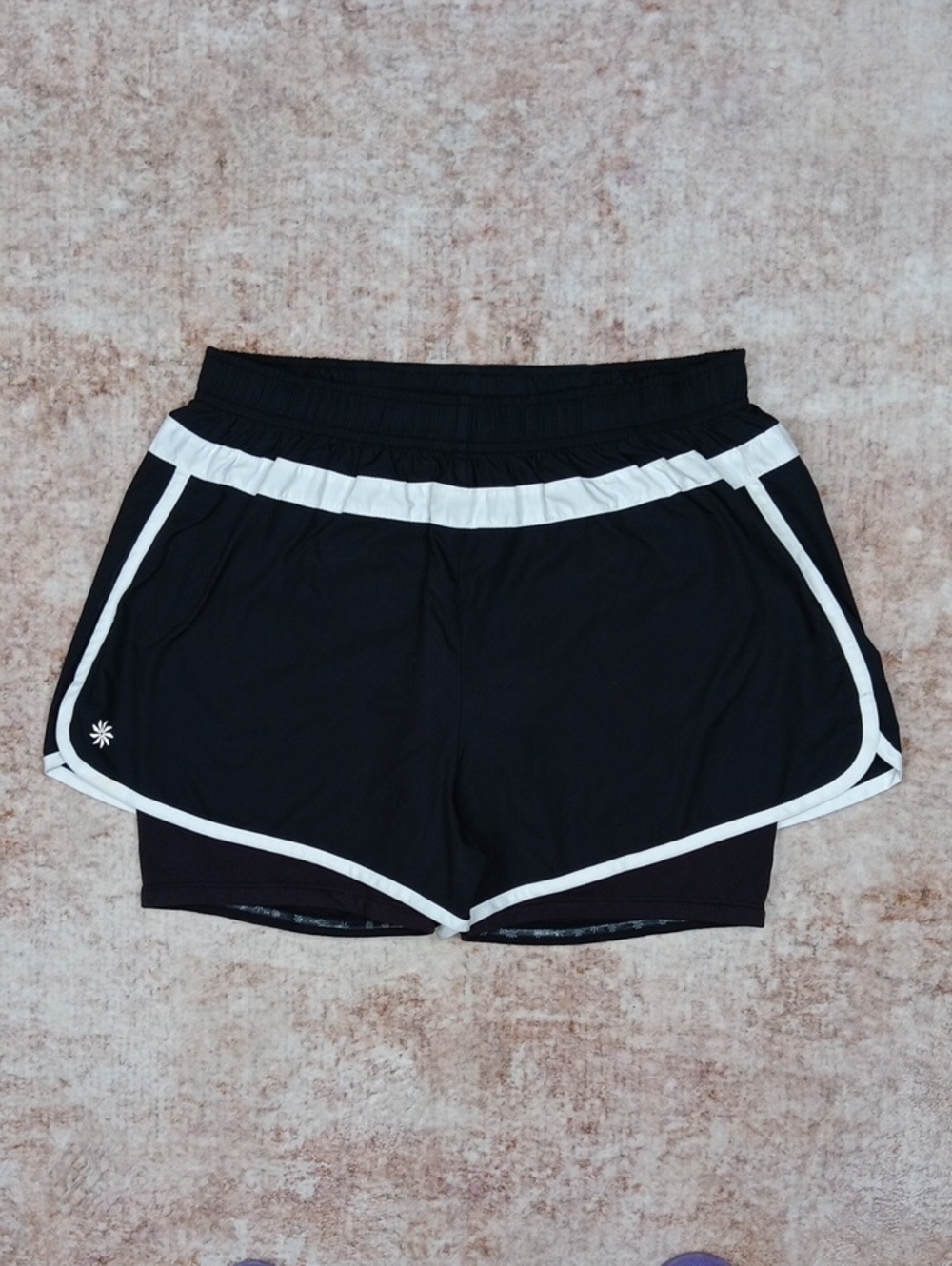 Athleta Active Black Shorts Size Medium